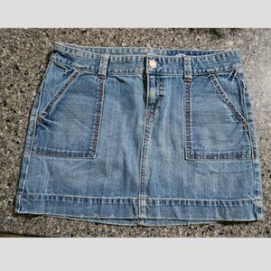 American Eagle Denim Mini Skirt